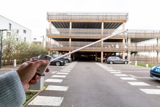Vignette parking Tramway Bohrie - allée de Belem - Ostwald