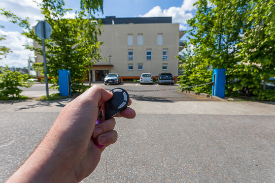 Vignette parking Médiathèque Les Étoiles - rue Colette Besson - Villenave d'Ornon