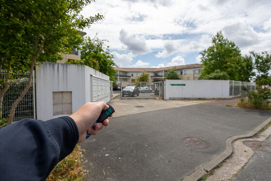 Vignette parking Parc Alfred de Musset - rue de Chavailles - Le Haillan