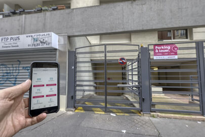 Parking Métro Porte de Bagnolet - rue de la Py - Paris 20