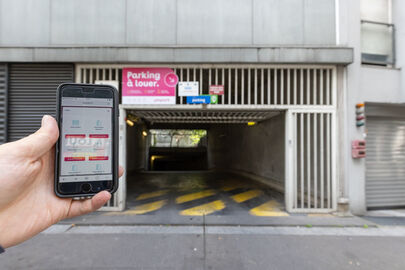 Vignette parking Stade Nelson Paillou - rue Marc Bloch - Clichy