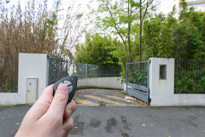 Parking Tramway Hôpital Delafontaine - rue Albert Einstein - Saint Denis