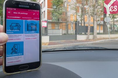 Parking RER Vert-Galant - avenue Gilbert Berger - Tremblay en France