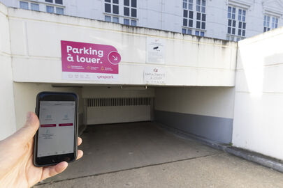 Parking Gare Cergy-Saint-Christophe - rue de l'hélice