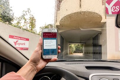 Parking RER Corbeil Essonnes - rue du Général Leclerc