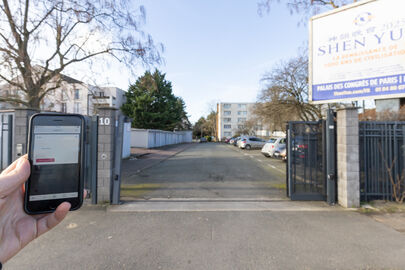 Parking Amédée Gordini - route de Fleury - Viry Châtillon