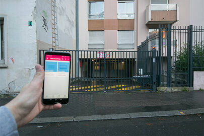 Vignette parking Olympiades - rue Clisson - Paris 13