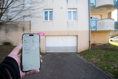 Parking Parc de la Roseraie - rue de la Falogne - Metz