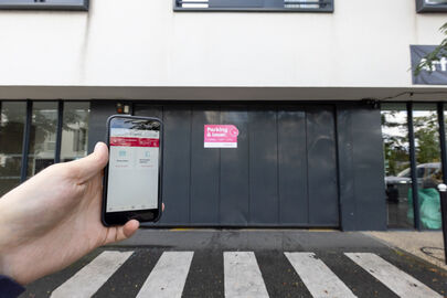 Vignette parking ancienne gare militaire - Palaiseau