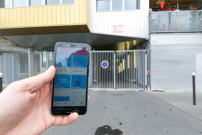 Parking Porte de la Villette - Canal Saint-Denis - Paris 19