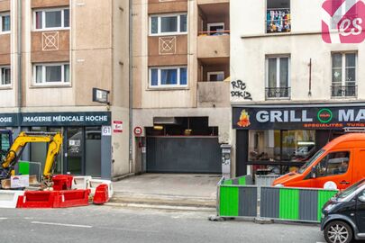 Vignette parking Métro Hoche - Pantin