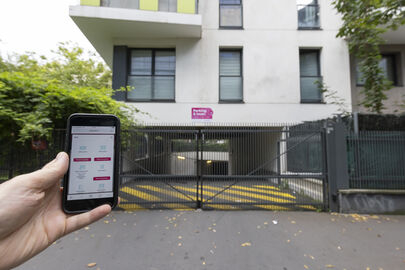 Parking Stade Dominique Rocheteau - rue Sarah Bernhardt - Asnières sur Seine