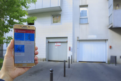 Parking Rosa Parks - rue de l'Ourcq - Paris 19