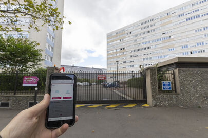 Parking Fontaine d'Allée Vivaldi - rue de Reuilly - Paris 12