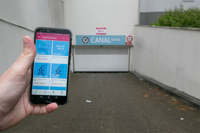 Parking Métro Hoche - rue Scandicci - Pantin