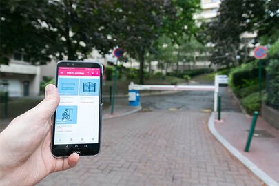 Parking Les Hôpitaux de Saint Maurice - rue des Saules