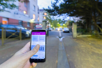 Parking Tramway Moulin Vert - allée des Horticulteurs - Chevilly Larue