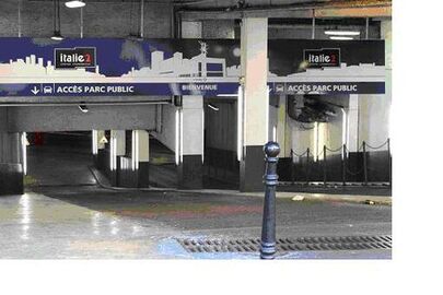 Parking Avenue d'Italie - place 4322