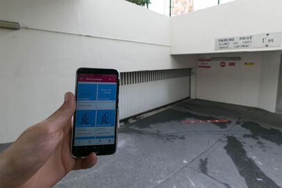 Parking Métro Pont de Neuilly (Avenue de Madrid) - rue Ybry - Neuilly sur Seine