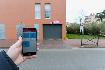 Parking Tram Mail de la Plaine - rue de Picardie - Clamart