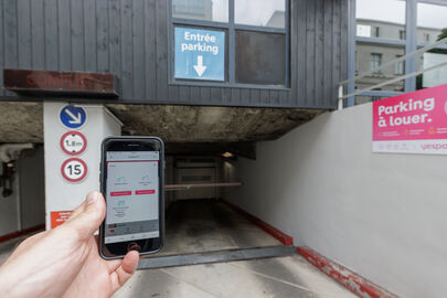 Vignette parking Métro Richard Lenoir - rue Bréguet - Paris 11