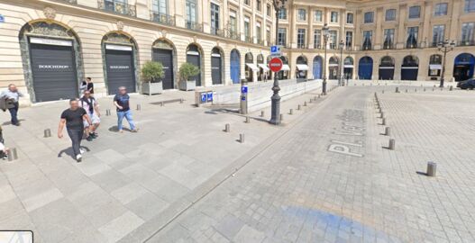 Parking Gagosian - place Vendôme - Paris 1