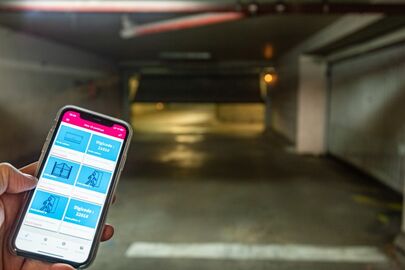 Vignette parking Métro République - Villeurbanne - rue Descartes