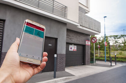 Parking Tramway Auguste Delaune - rue Julie Victoire Daubié - Bobigny 2