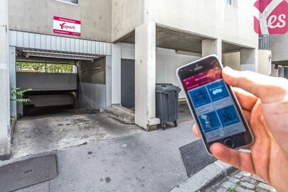 Parking Métro Gratte-Ciel - rue Clément Michut - Villeurbanne