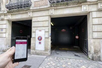 Vignette parking Métro Havre Caumartin - boulevard Haussmann - Paris 8
