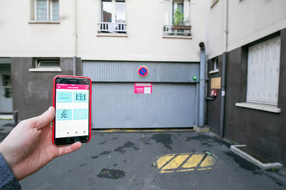 Parking Père Lachaise - rue des Amandiers - Paris 20
