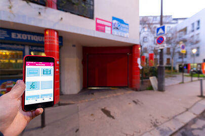 Vignette parking Bibliothèque Louise Michel - 68 rue des Haies - Paris 20