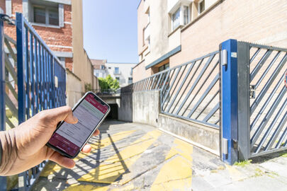 Parking Wazemmes - rue G. Apollinaire - Lille