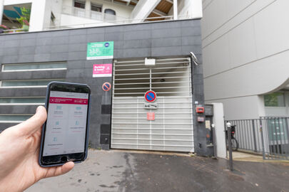 Parking Métro Porte de Pantin - Sente des Dorées - Paris 19