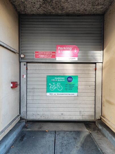 Parking mk2 Nation - boulevard Diderot 75012 Paris 12