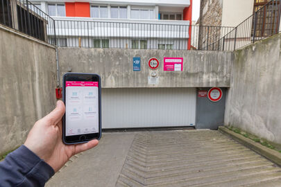 Parking Métro Église de Pantin - rue Charles Auray